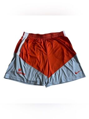 Clemson Tigers Shorts Nike Men's XL On Field Dri Fit Orange Grey Athletic